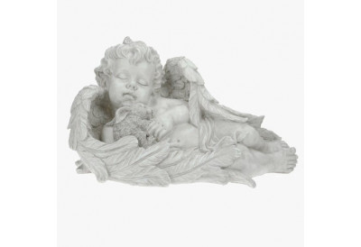 Купить Скульптура из мрамора S_28 Ангелочек спящий
